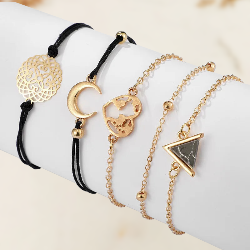 Ensemble de Bracelets Bohèmes