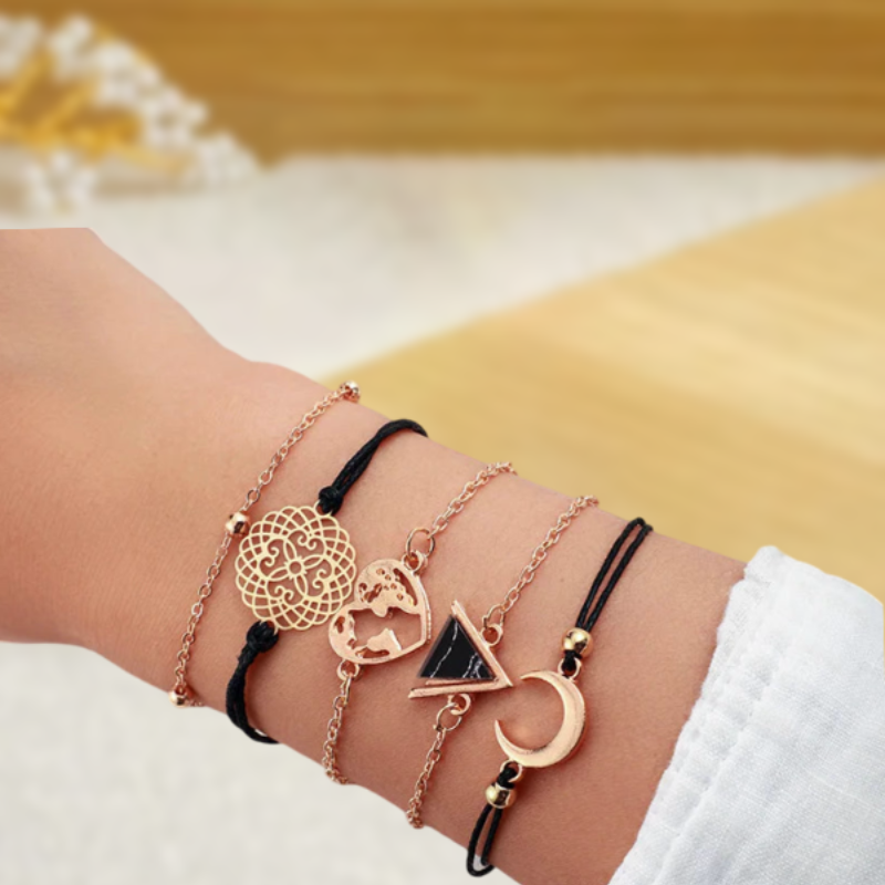 Ensemble de Bracelets Bohèmes