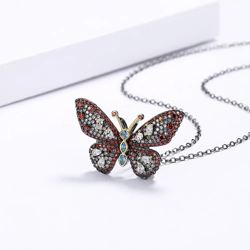 Collier papillon