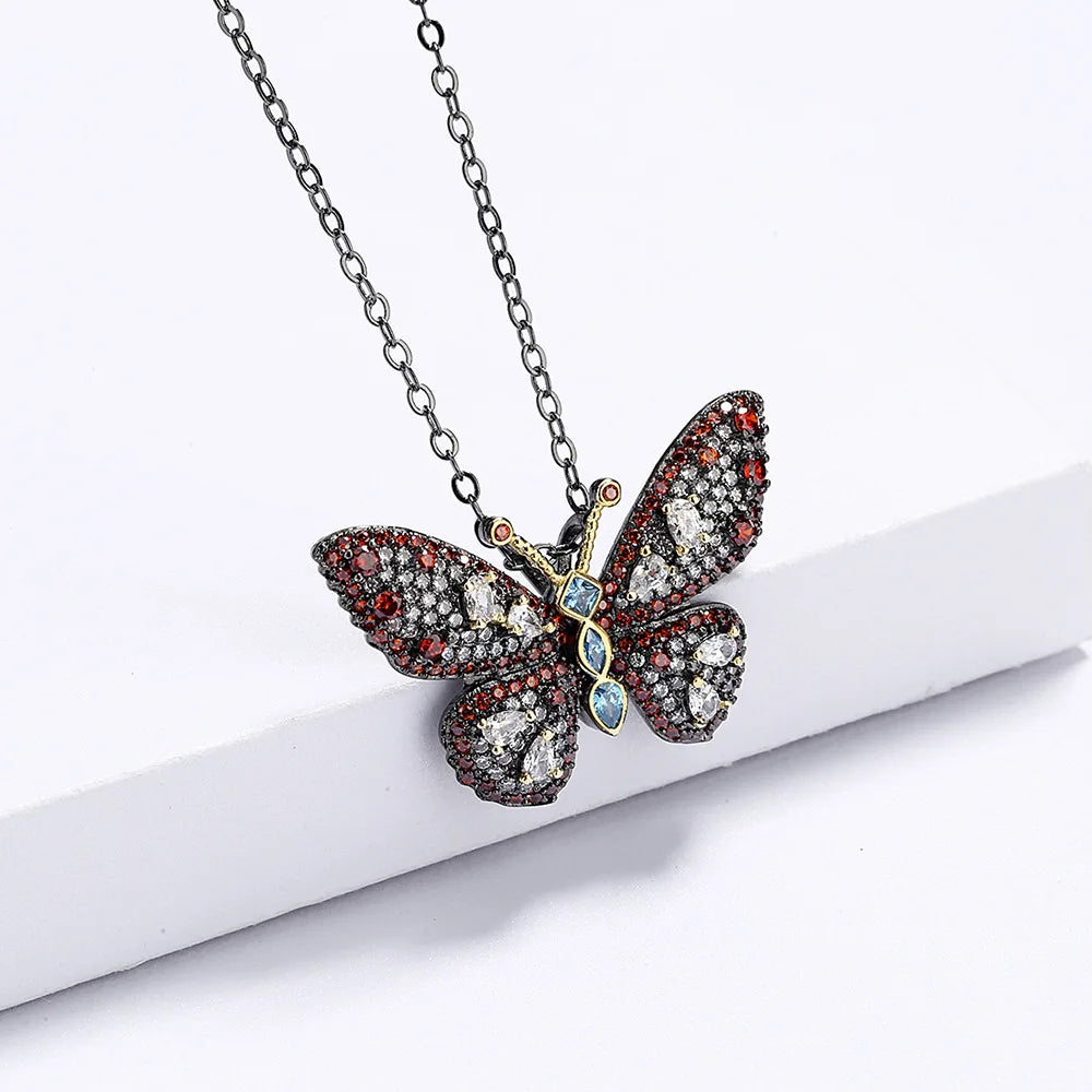 Collier papillon