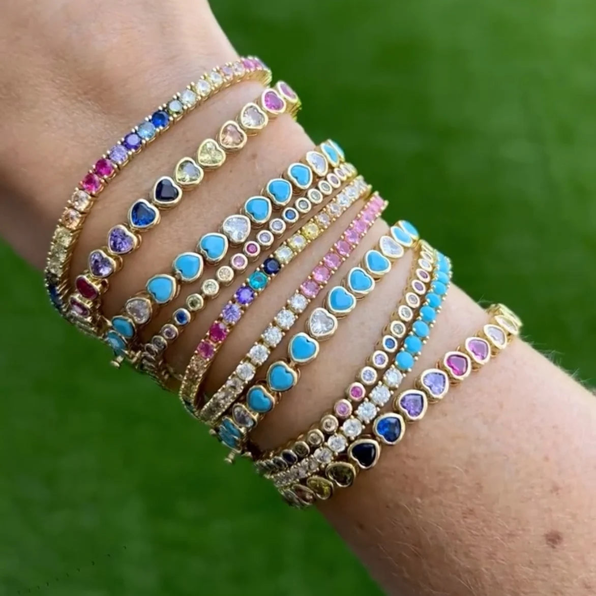 Bracelet en perle fines