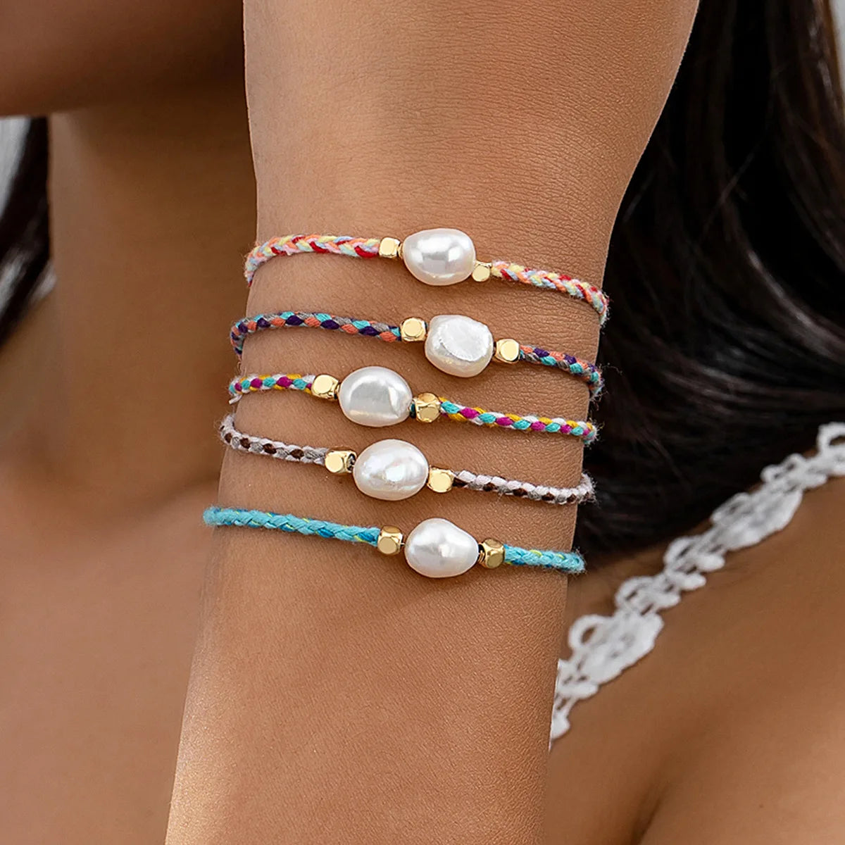 Bracelet de perles d'eau douce